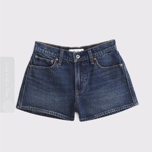 Abercrombie & Fitch Blue Jean Shorts
